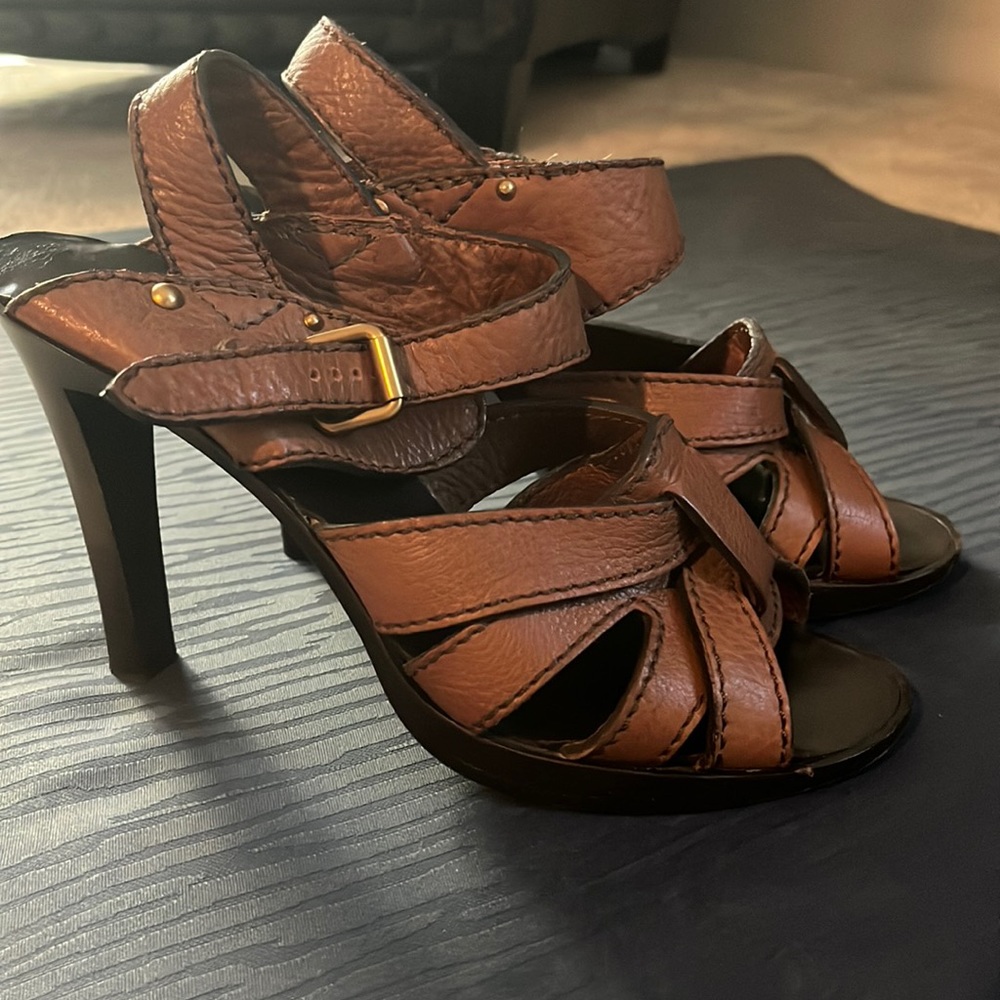 Chloe leather heels SZ 39